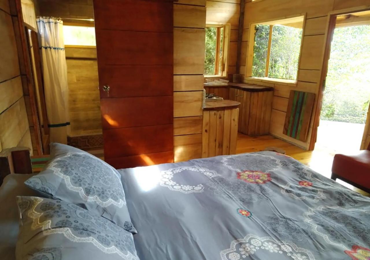 Cabanas Los Cantos Del Chucao 푸에르토바라스 외부 사진